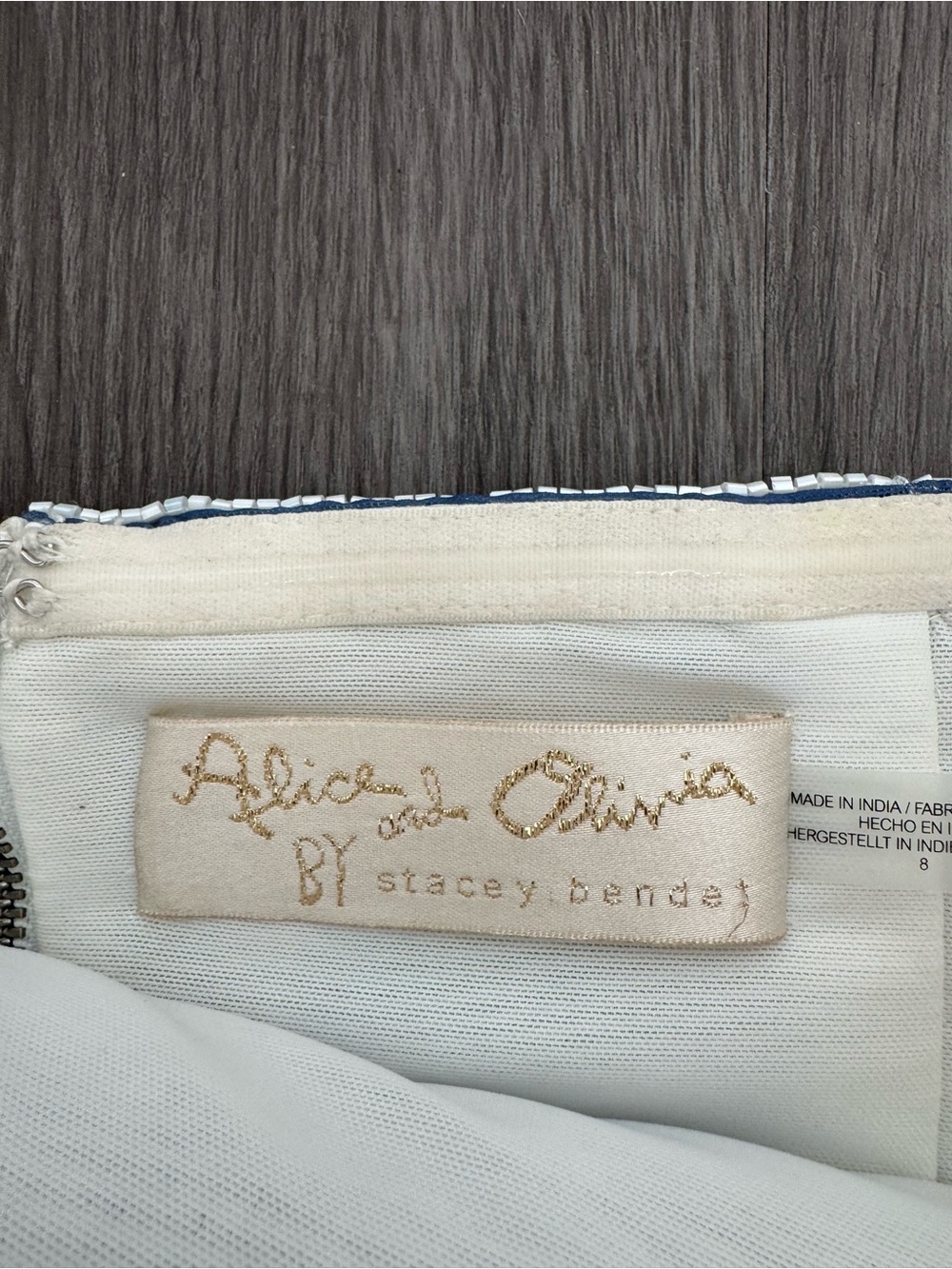 Alice + Olivia Embellished Georgie Dress - Picture 6 of 9